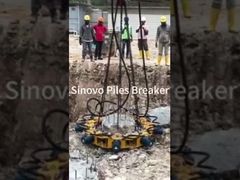 کار کردن شکافنده های هیدرولیک