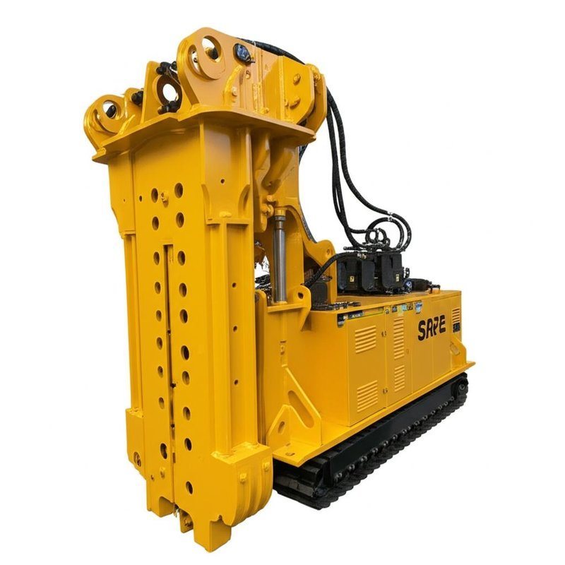 Hydraulic Pile Breaker with 180mm Crowd Stroke, 1490*1490*1500mm Operating Size, and 32mpa Pressure for High Efficiency Pile Breaking
