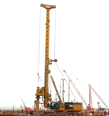 TR400 ماشین آلات ساختمانی سنگین تجهیزات شمع بندی حفاری دکل شمع بندی زمین هیدرولیک