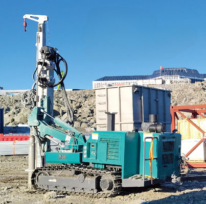 دریل شمع ریز SK666 با قطر سوراخ 115-500 میلی‌متر، مشخصات میله حفاری 76/89/102/114 و چکش 4/5/6/8/10/12 برای حفاری مهندسی با دقت بالا