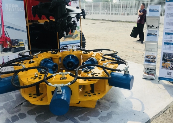 شمع شکن هیدرولیک Quick Assembled Total Hydraulic Drived SPA5 با شمع بتنی برش زنجیره ای قابل تنظیم
