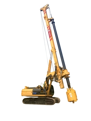 دستگاه حفاری چرخشی قابل حمل دستگاه شمع‌بندی میکرو هیدرولیک TR180F نمایش داده‌های بی‌درنگ