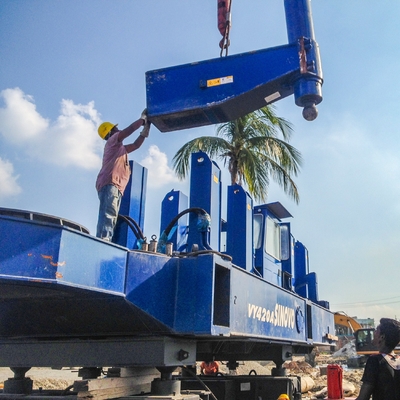 PHC Concrete 5.24m / min 650mm Hydraulic Static Pile Driver
